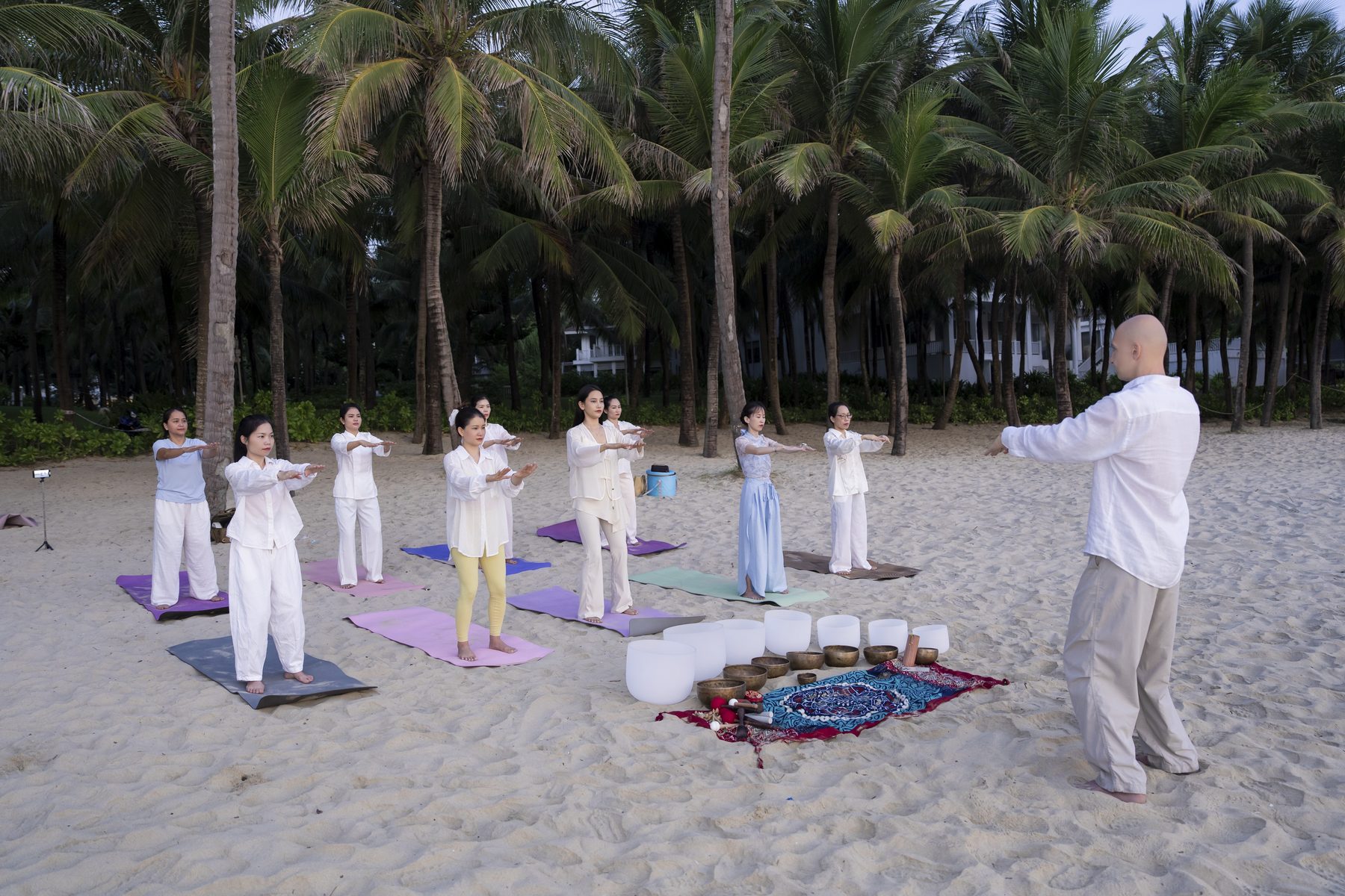 Qigong form taught with precision